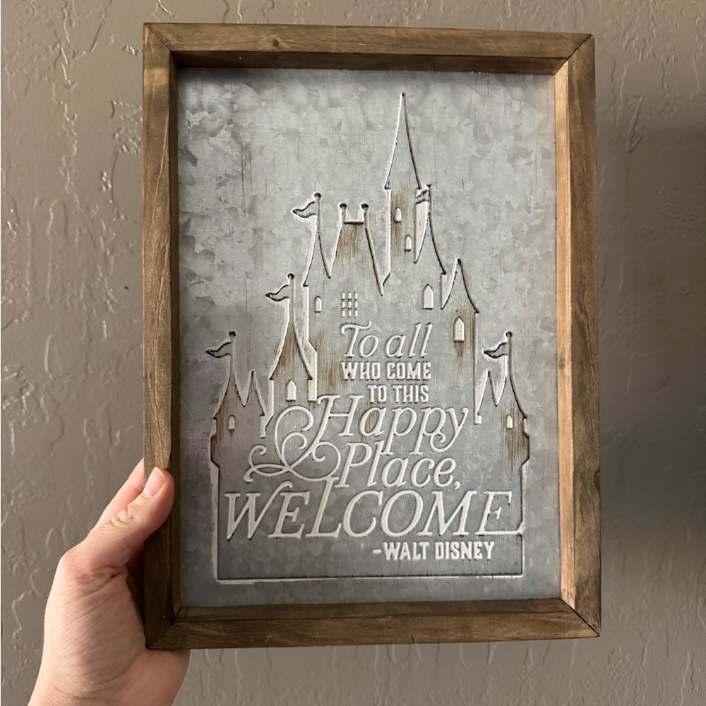 Disney Wooden Framed Art